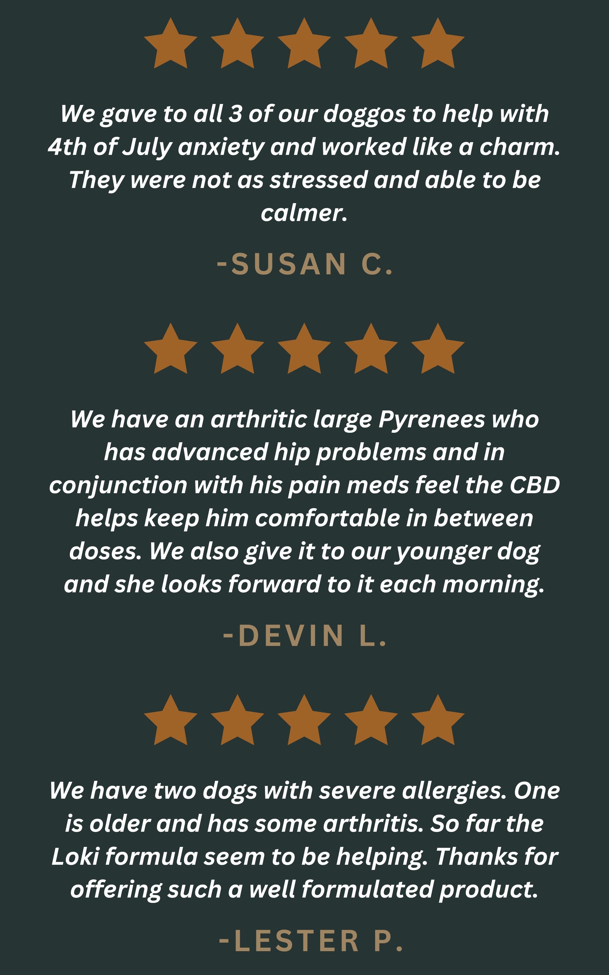 shop our cbd pet tincture